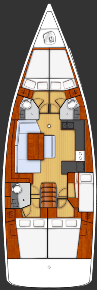 Oceanis 48 - 5 cab. — photo 2