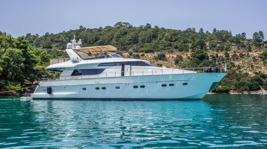 Photo #1 - Motorboat Sanlorenzo SI 72 (Motoryacht SL) en  - 3194