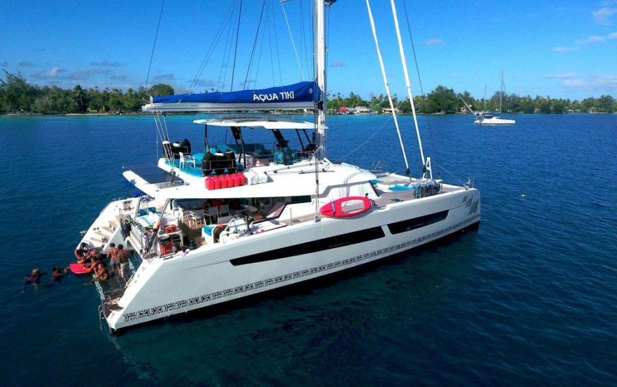 Photo #1 - Fountaine Pajot Alegria 67 (Aqua Tiki III) en mooring - 3398