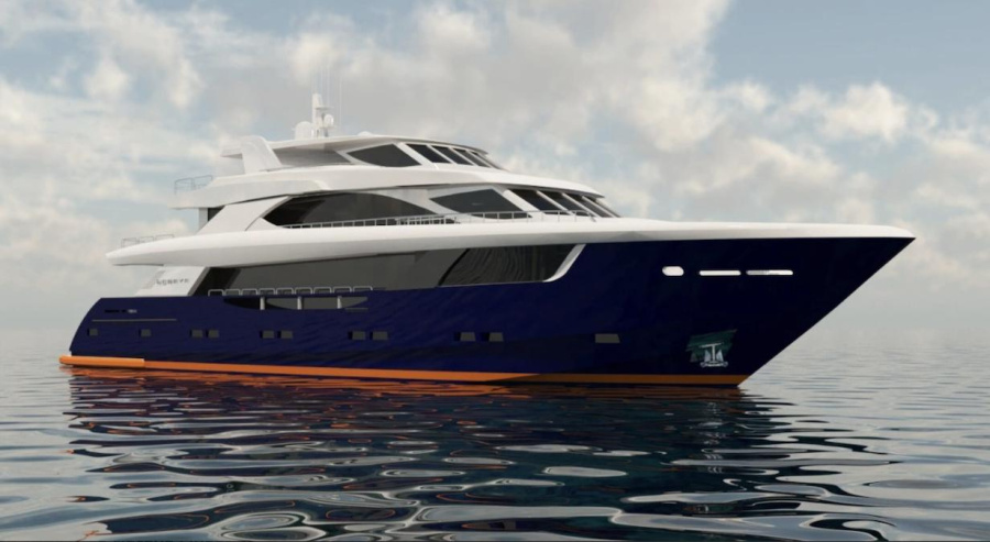 Photo #1 - MY Yacht (Black Manta) en port - 3404