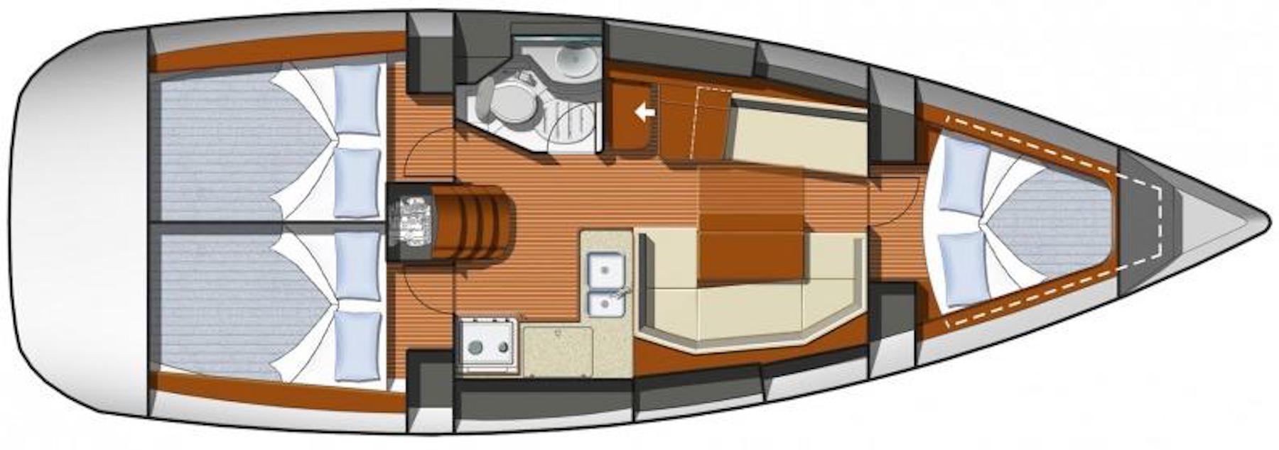 SUN ODYSSEY 36i — photo 4