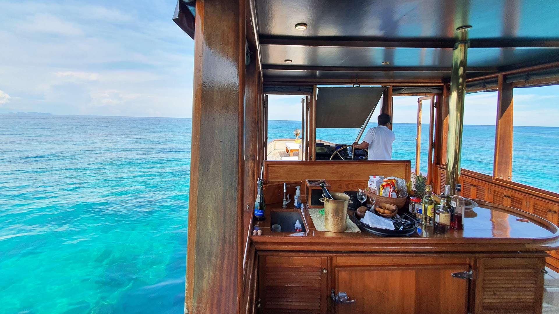 Custom Wooden Yacht — photo 8
