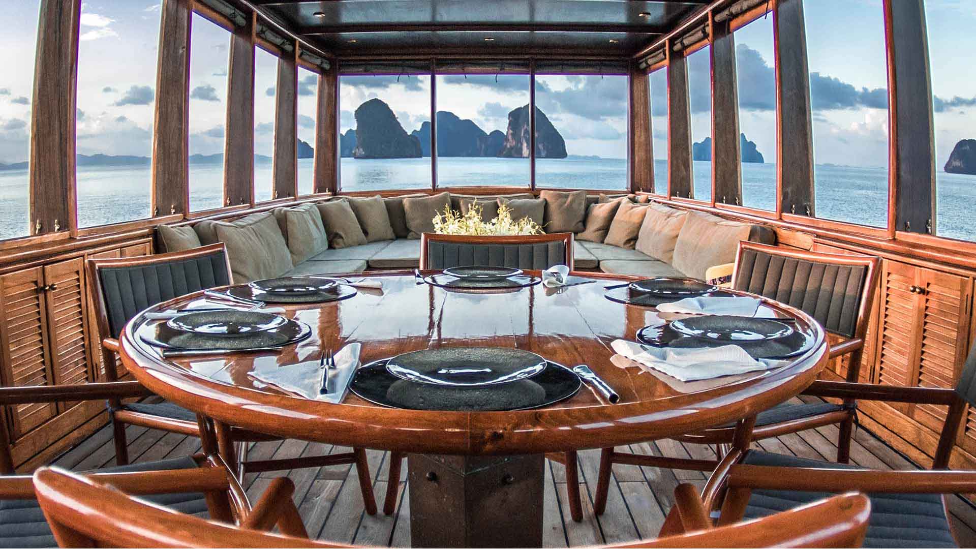 Custom Wooden Yacht — photo 9