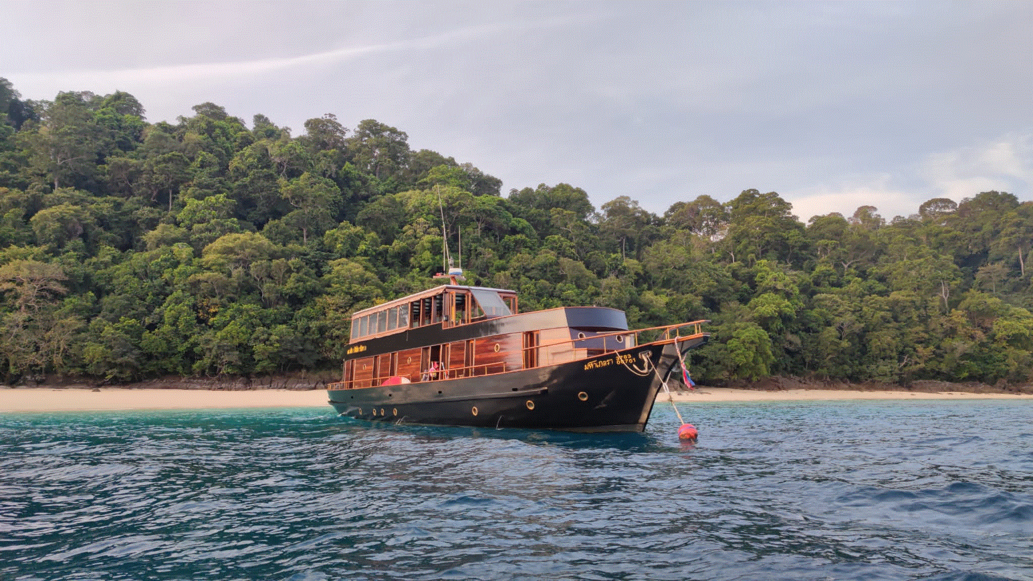 Custom Wooden Yacht — photo 17