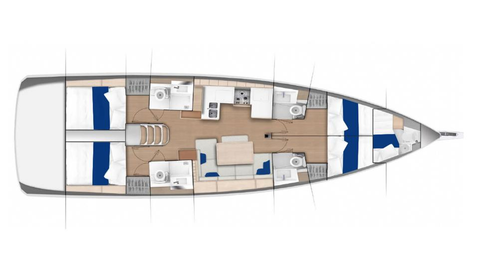 Sun Odyssey 490 — photo 9