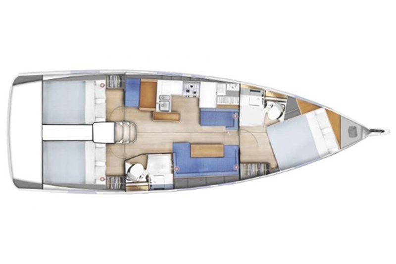 Sun Odyssey 410 — photo 3