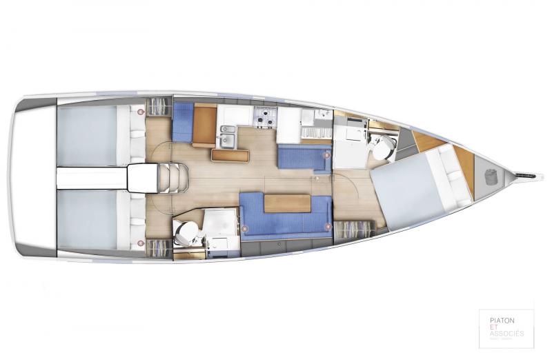 Sun Odyssey 410 — photo 17