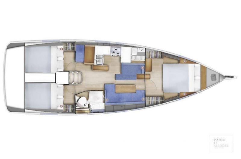 Sun Odyssey 410 — photo 14