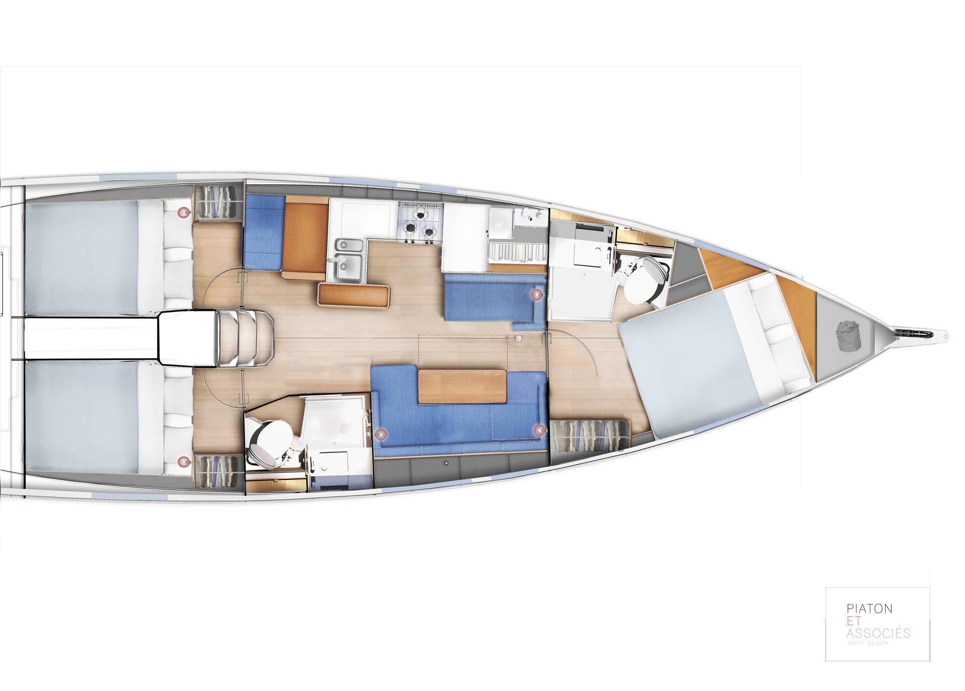 Sun Odyssey 410 — photo 4