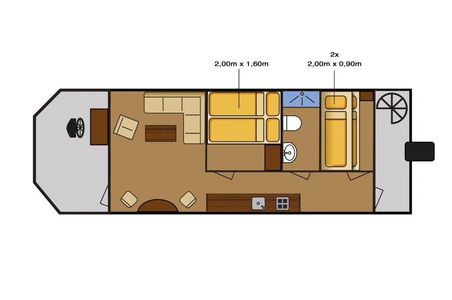 YachtSuite2.0 - 4 Personen (15PS) — photo 28