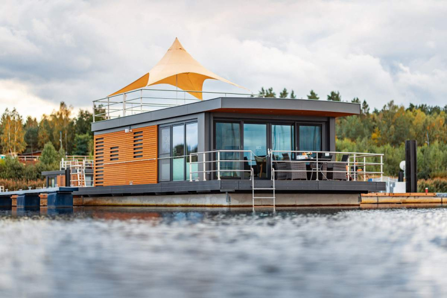 Photo #1 - FLOATING44-2 (Hausboot Skyline) en Marina Klitten - 1868