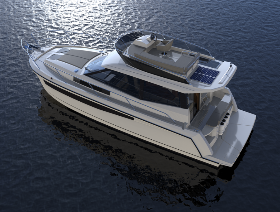 Photo #1 - Platinum989 Flybridge (wieder`n Max) en Marina Wolfsbruch - 2094