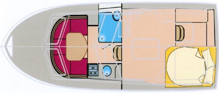 Photo #1 - FB-YachtcharterMarco / 860 AK New Line (MY Lilly) en Yachthafen - 2163
