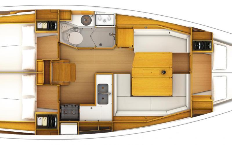 SUN ODYSSEY 379 DL 3CAB — photo 491