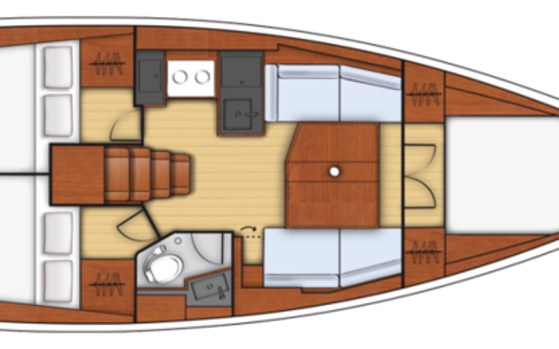 OCEANIS 38 DERIVEUR — photo 243