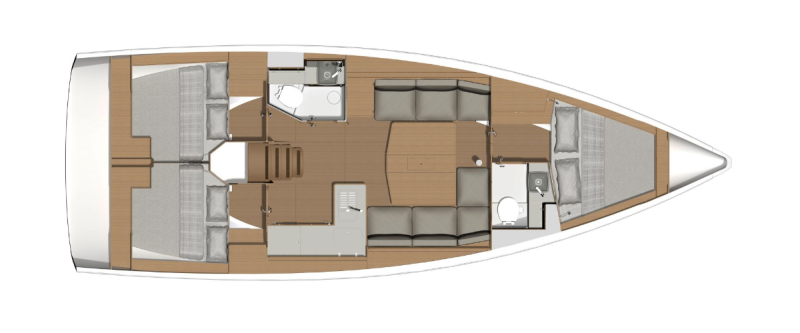 DUFOUR 390 GRAND LARGE — photo 444