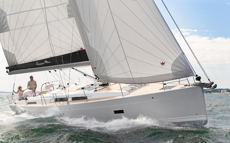 Photo #1 - HANSE 458 (HYDRA) en CROUESTY - 26838