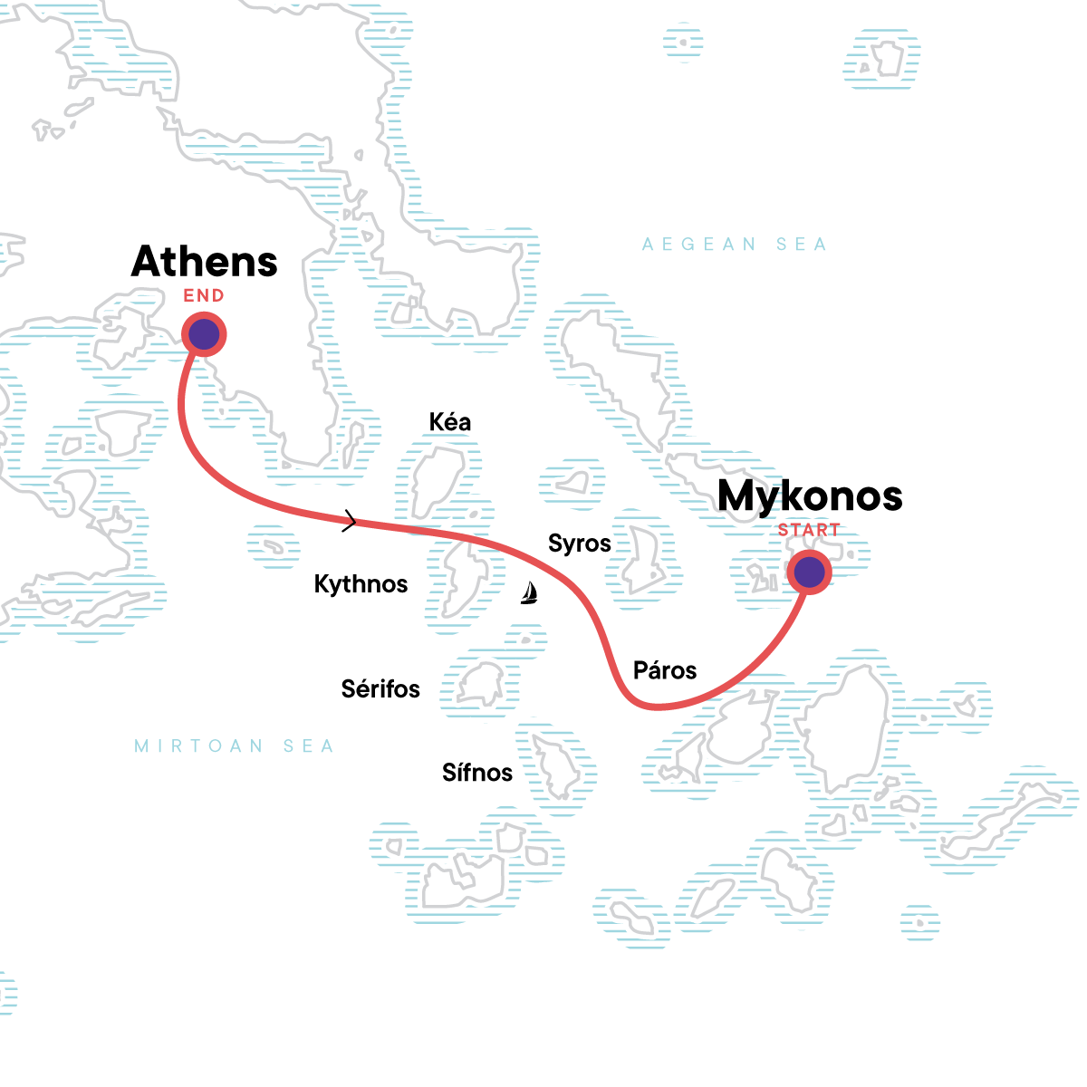 Crucero en velero de Mykonos a Atenas — photo 24