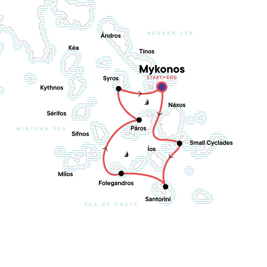 Viaje en velero desde Mykonos en el Bavaria 51 — photo 25