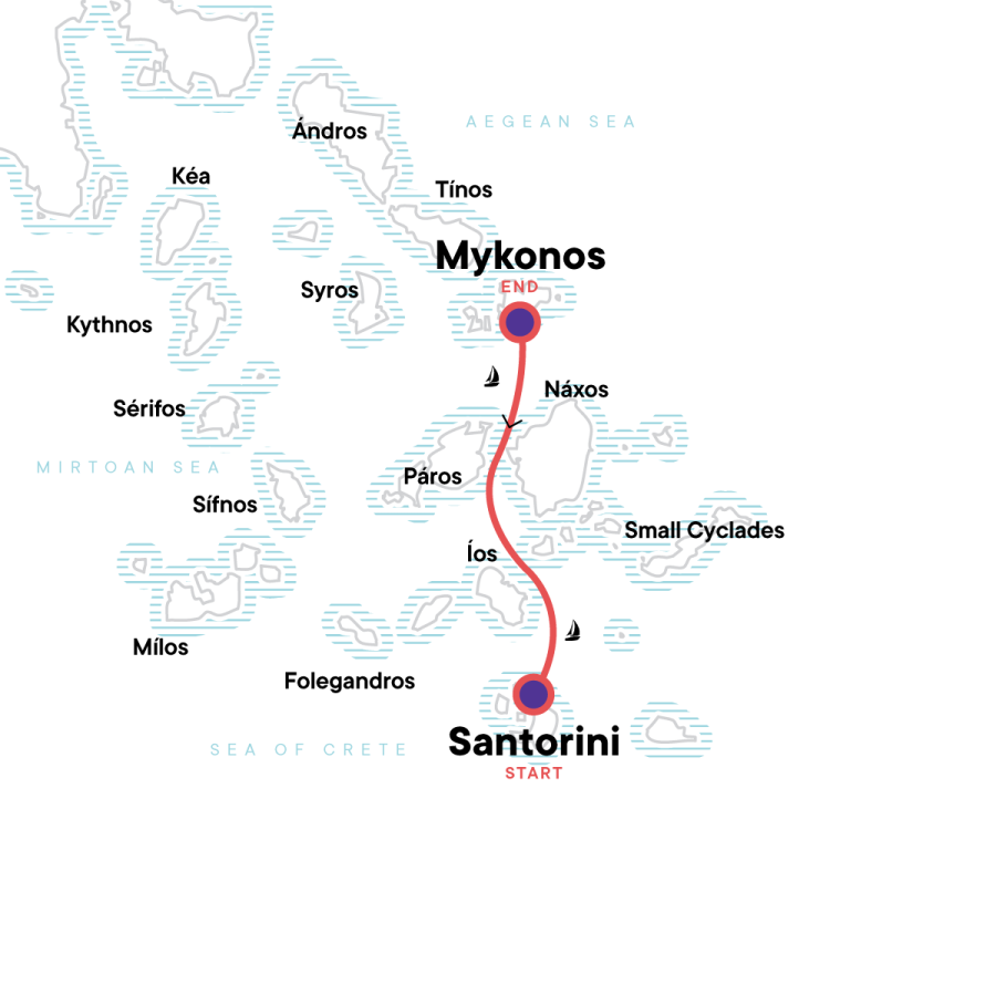 Viaje en velero de Santorini a Mykonos en el Bavaria 51 — photo 25