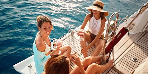 Crewed yachts